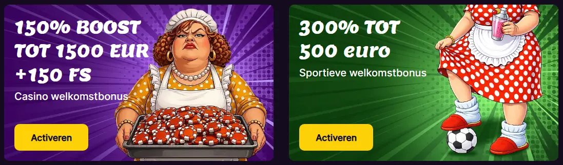 MamaBet Casino Welkomstpakket
